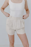 Jenny Linen Mid Shorts